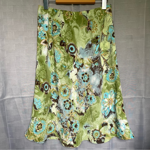 Vintage Floral Skirt -‎ Mandy Evans - Medium - Picture 2 of 7
